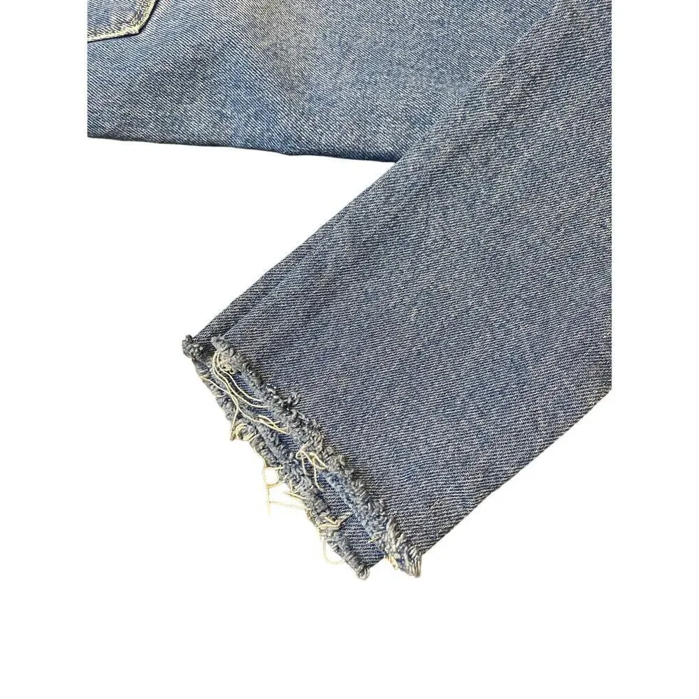 FRAME Le SkinnyJeanne Crop Size 24 - Picture 8 of 8